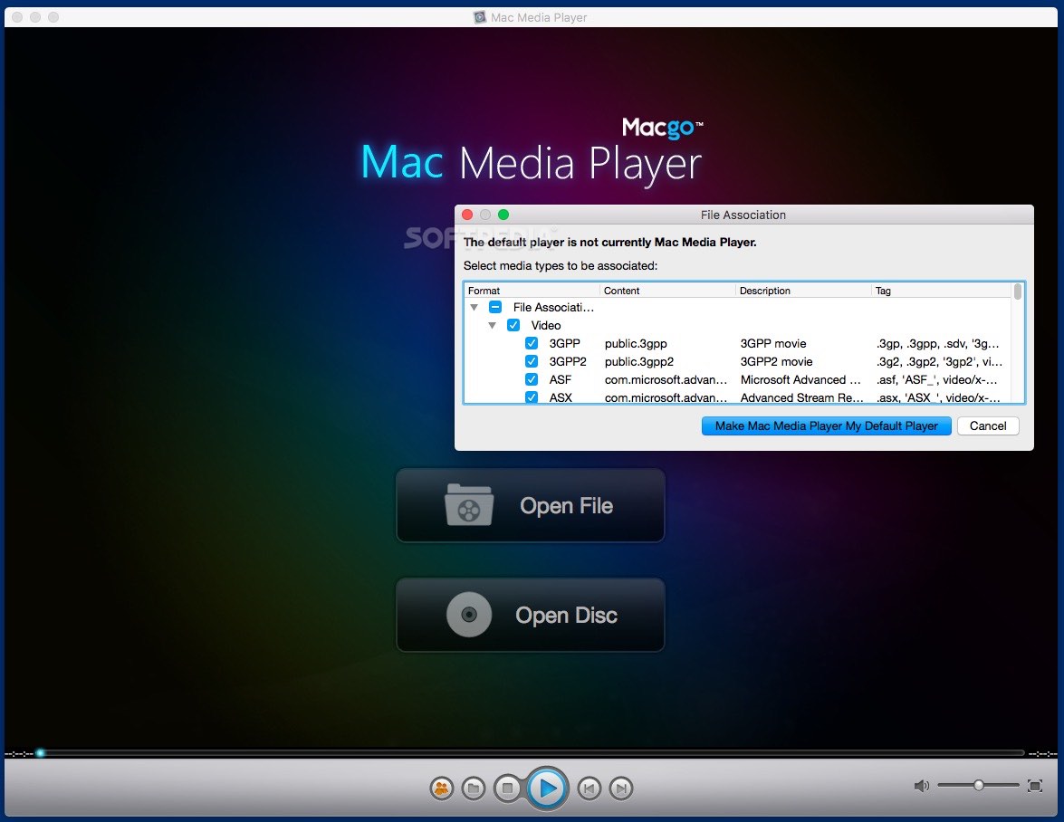 window media for mac